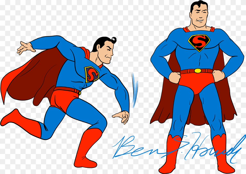 Superman 1940s Fleischer Bros Superman, Publication, Book, Comics, Person Png