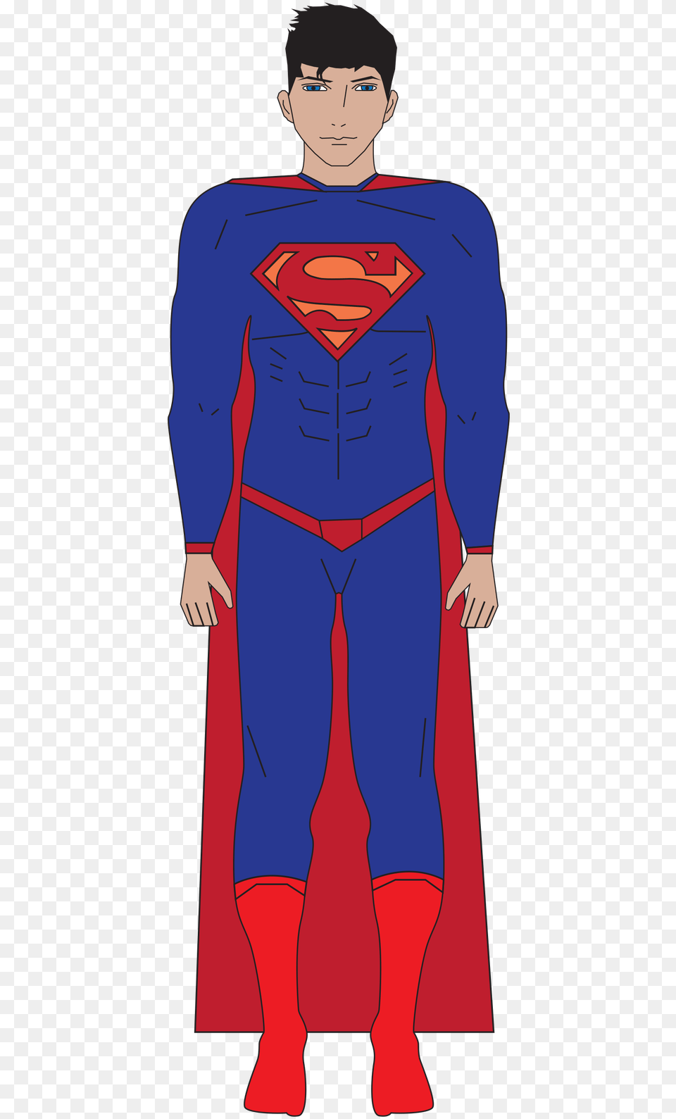 Superman, Sleeve, Cape, Clothing, Long Sleeve Png Image