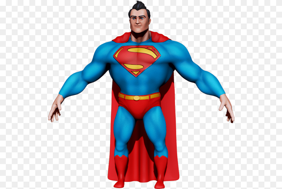 Superman, Adult, Cape, Clothing, Female Png Image