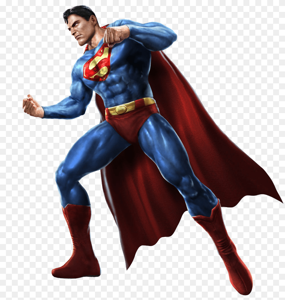 Superman, Clothing, Costume, Person, Cape Free Png Download