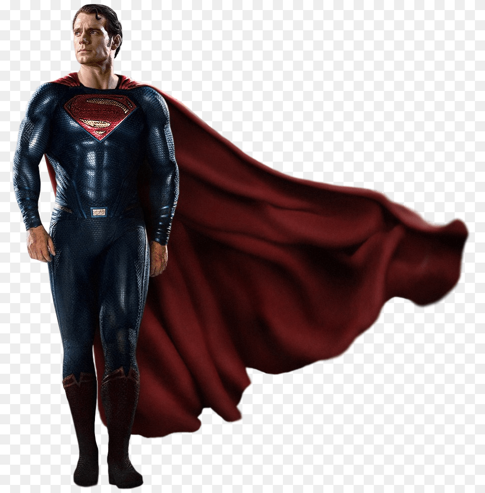 Superman, Cape, Clothing, Adult, Person Png Image