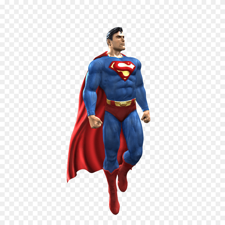 Superman, Cape, Clothing, Costume, Person Png Image