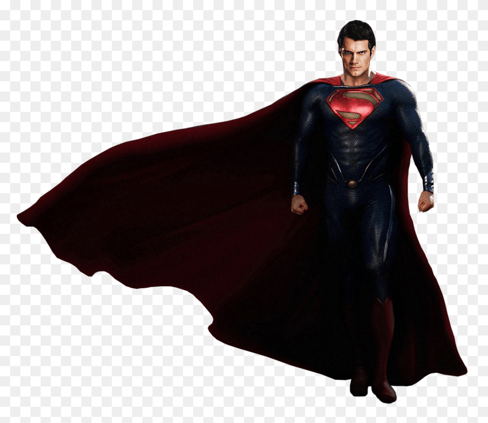Superman, Cape, Clothing, Fashion, Person Png