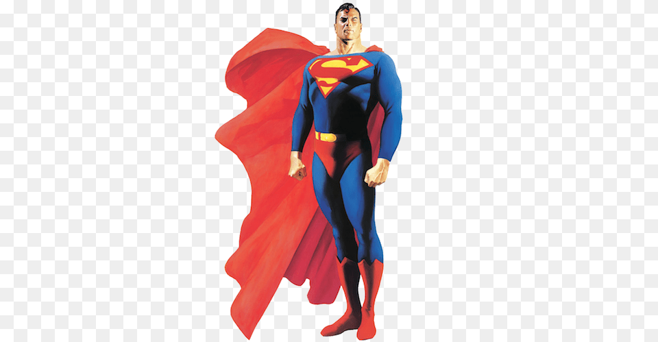 Superman, Cape, Clothing, Costume, Person Png Image