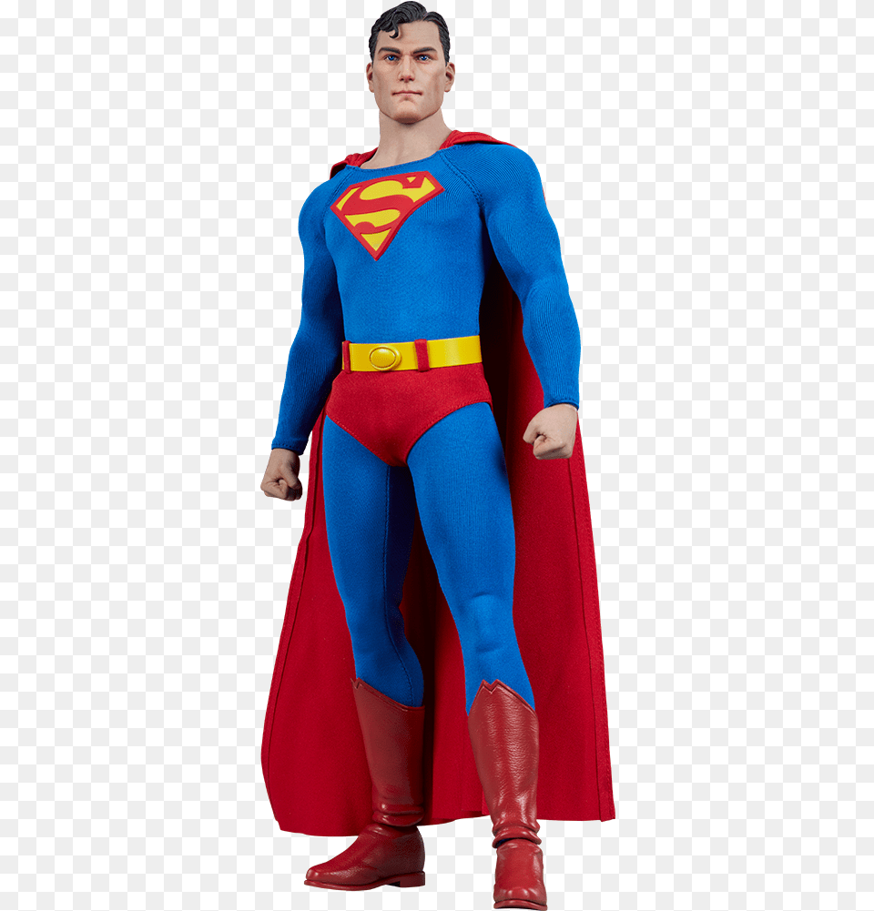 Superman, Cape, Clothing, Sleeve, Long Sleeve Free Png Download