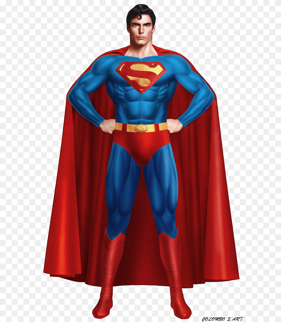 Superman, Adult, Cape, Clothing, Costume Free Png