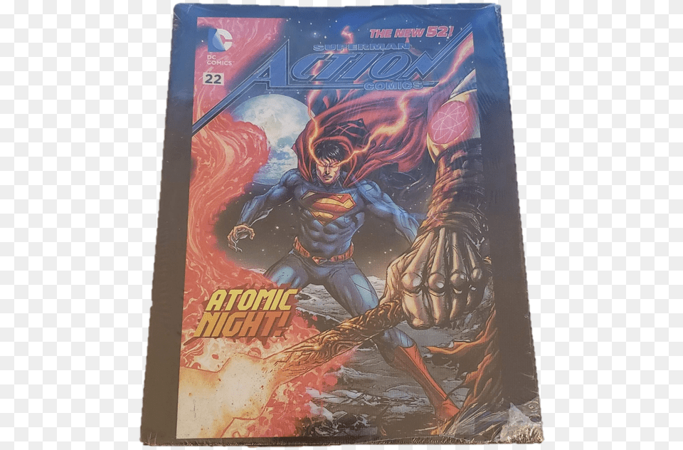 Superman Artissimo Comic Cover Mini Canvas Prints 2 Comics, Book, Publication, Person, Face Free Png