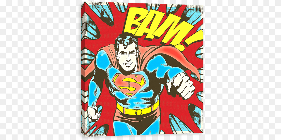 Superman Bam Superman Trio Plastic Flip Straw Cold Cup, Publication, Book, Comics, Person Free Png Download