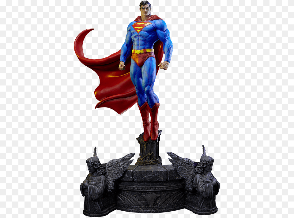 Superman Cape Prime 1 Superman Hush, Figurine, Adult, Male, Man Free Png