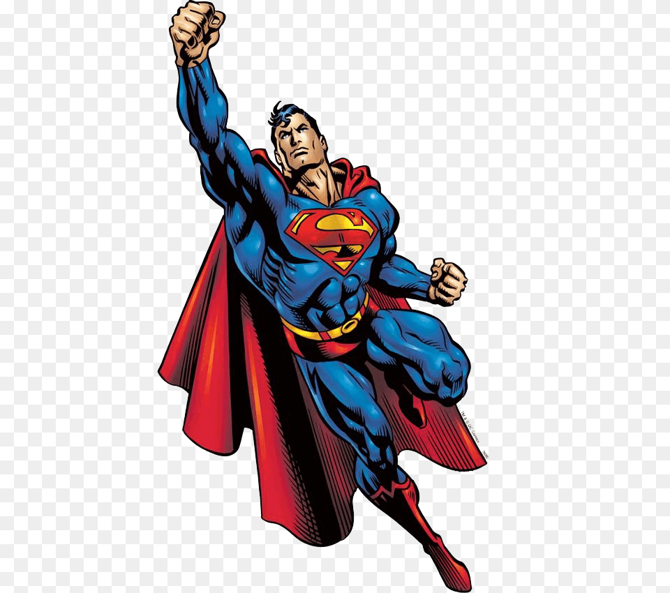 Superman Classic, Book, Cape, Clothing, Comics Free Transparent Png