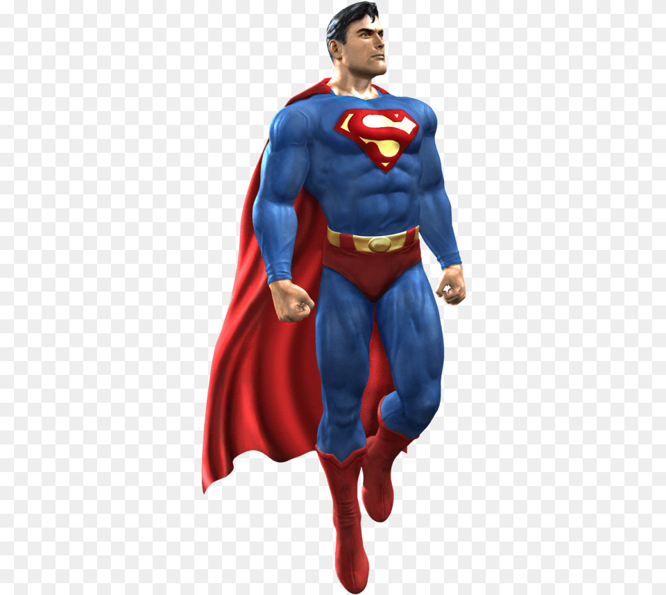 Superman Clipart 3d Transparent Superman, Cape, Clothing, Adult, Person Png Image