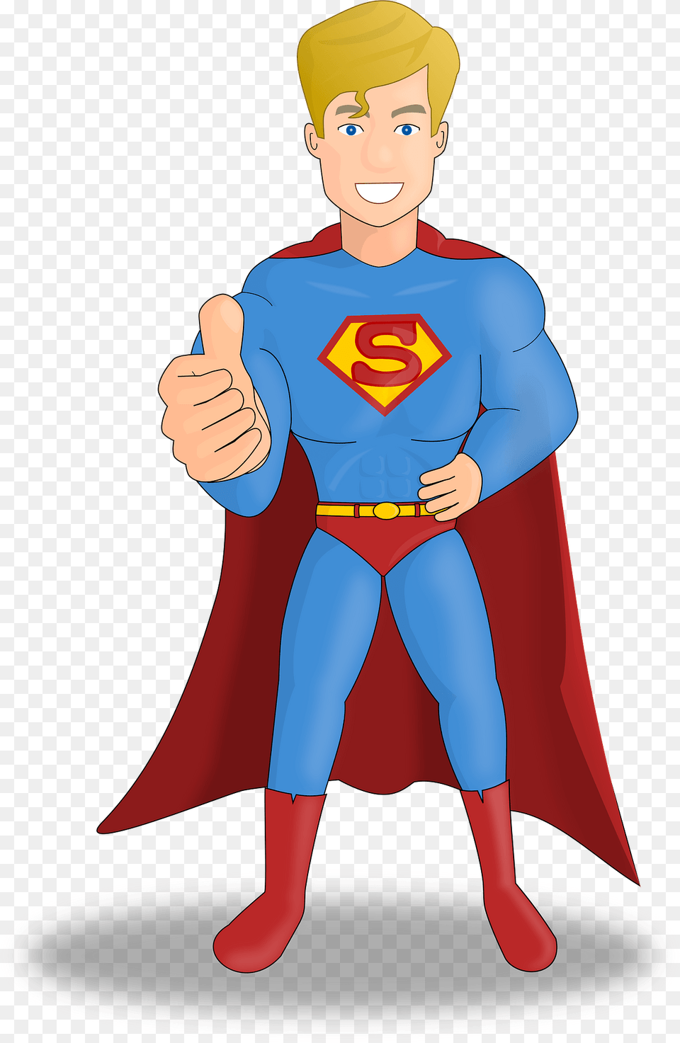 Superman Clipart, Cape, Clothing, Baby, Person Free Png