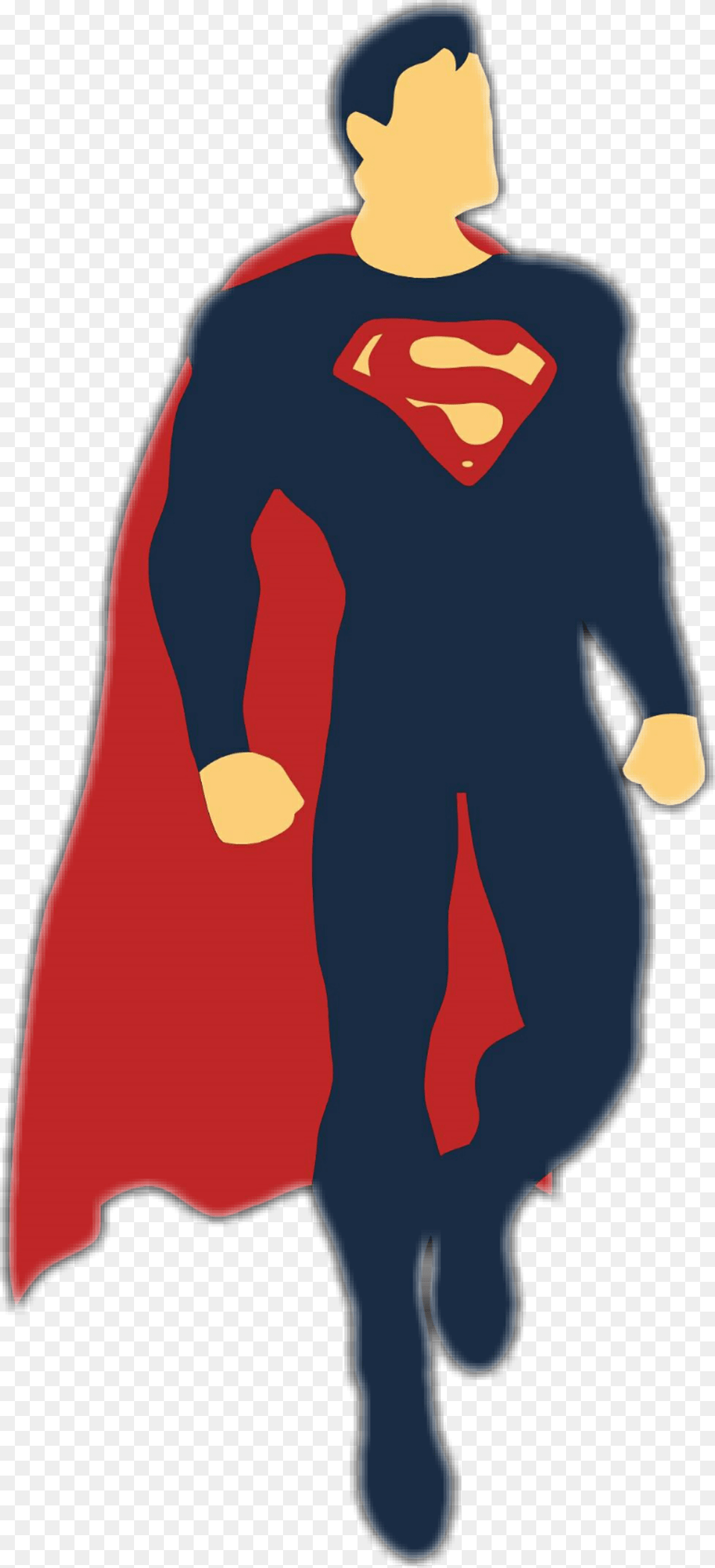 Superman Clipart Superman Sticker, Cape, Clothing, Adult, Female Free Png Download