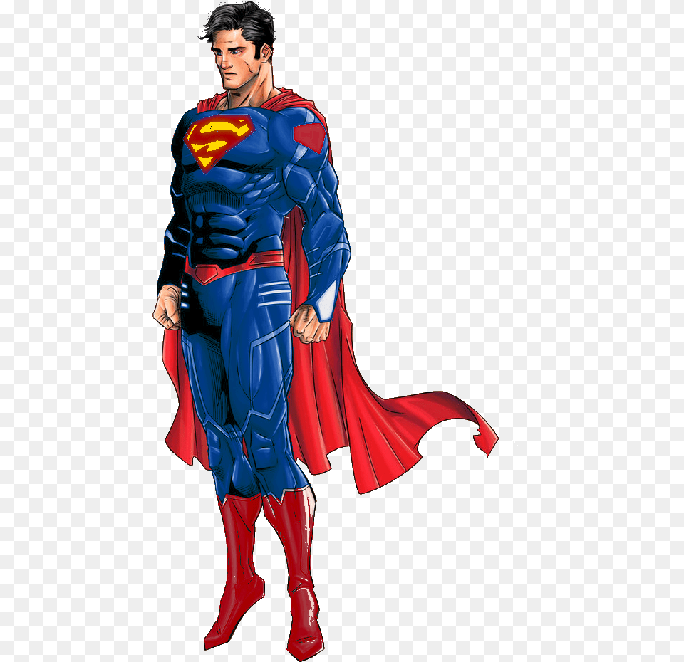 Superman Comic Superman, Cape, Clothing, Adult, Male Png Image