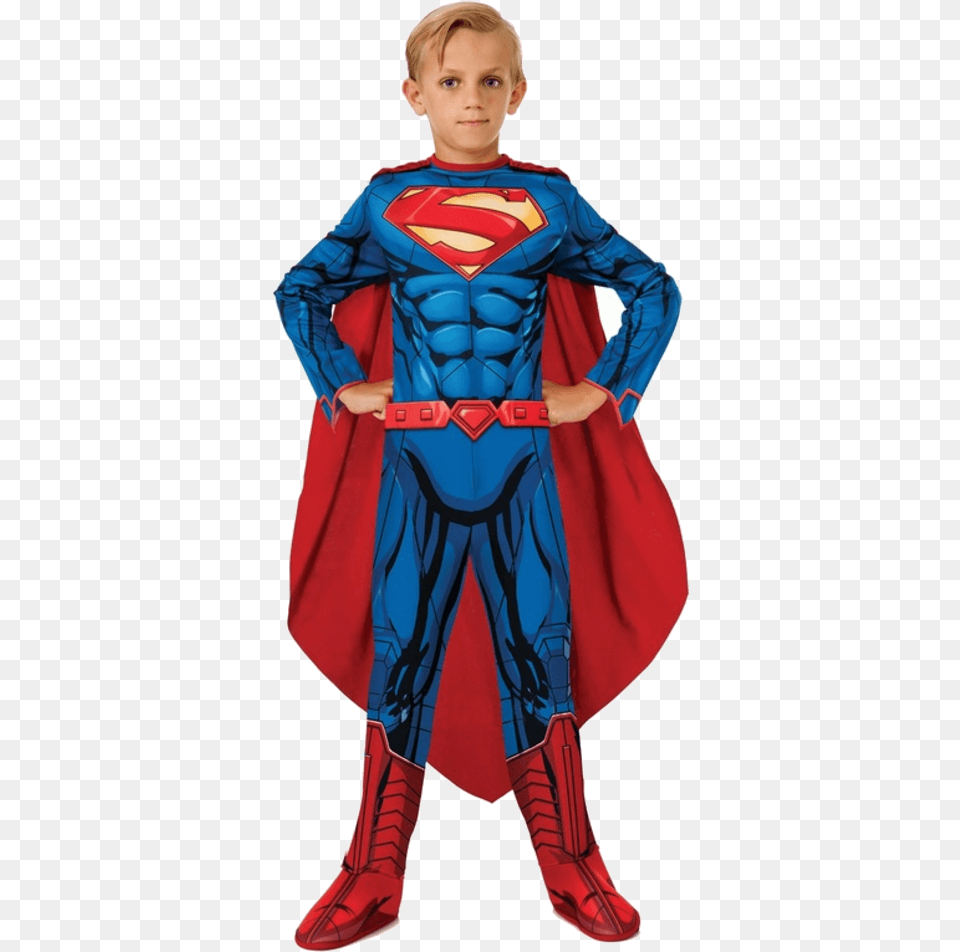 Superman Costume, Boy, Cape, Child, Clothing Free Png Download