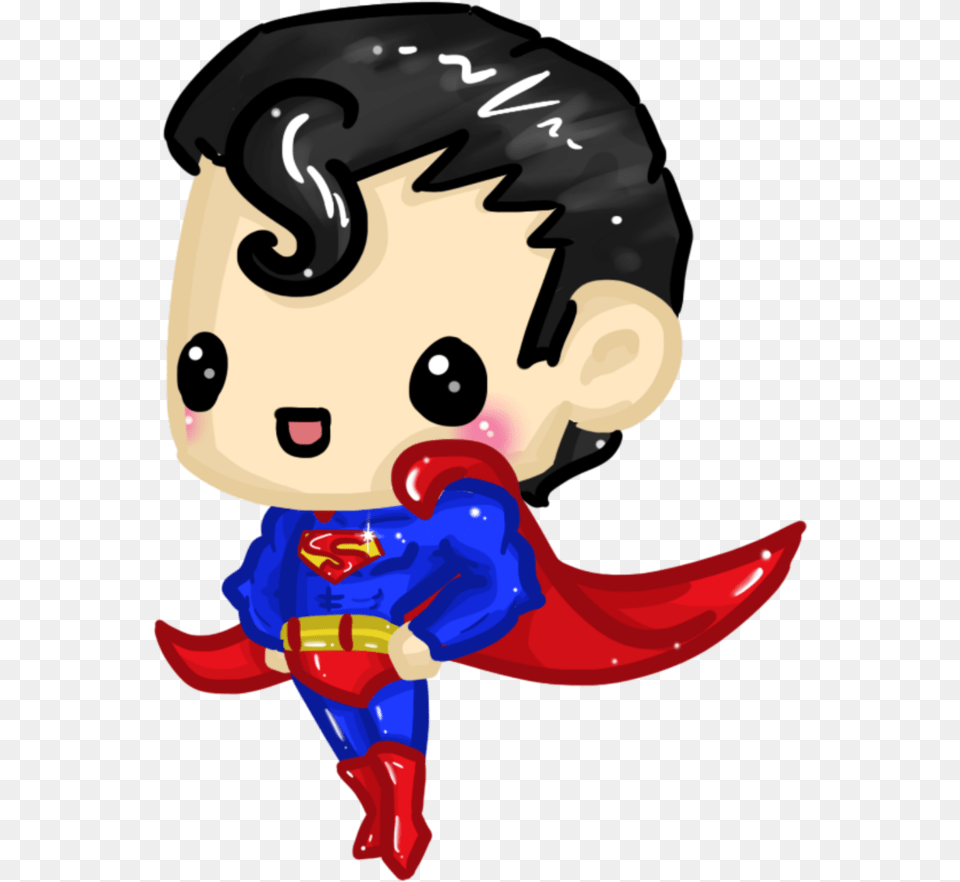 Superman Cute Superman Chibi, Baby, Person Free Transparent Png