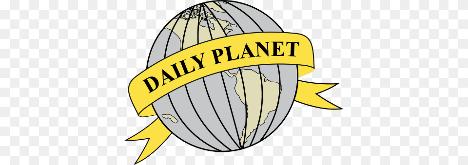 Superman Daily Planet Logo, Astronomy, Outer Space, Sphere, Aircraft Free Png Download