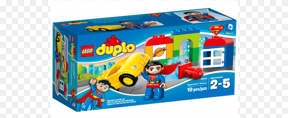 Superman Em Misso De Resgate Lego Duplo Superman, Baby, Person Free Transparent Png