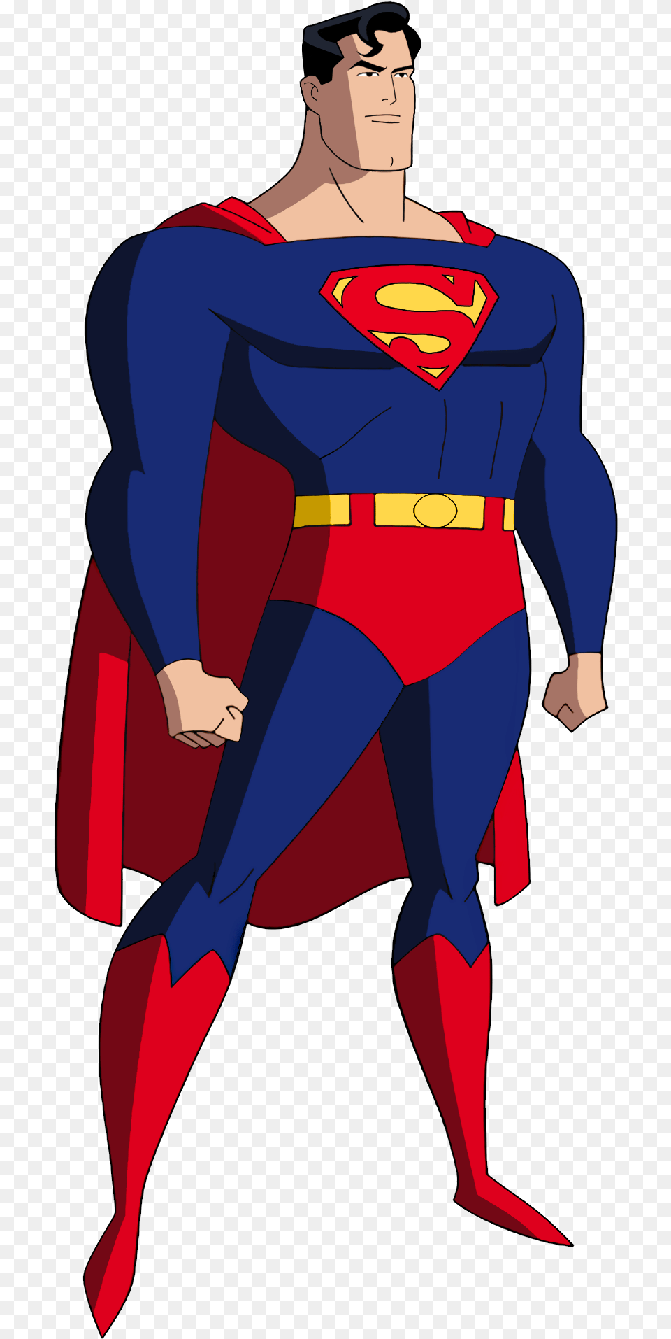 Superman Fleischer Studios Cartoon Dc Animated Universe Superman The Animated Series, Cape, Clothing, Adult, Person Png