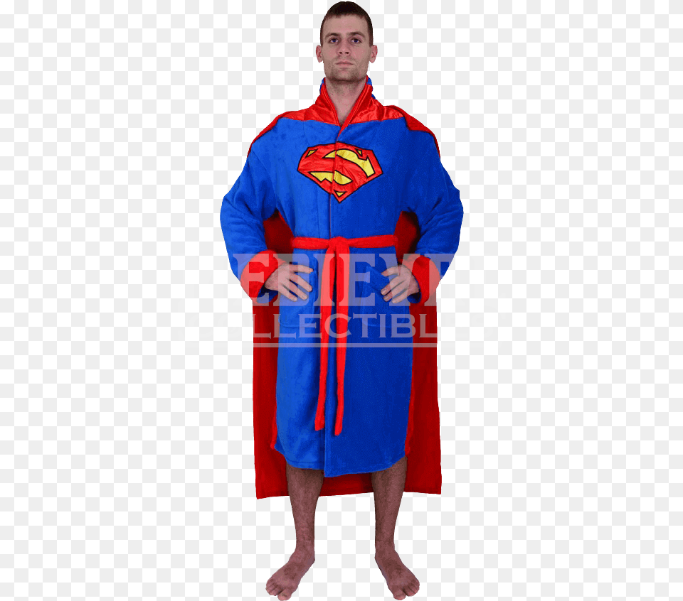 Superman Hd Superman Robe, Adult, Clothing, Coat, Fashion Free Png Download