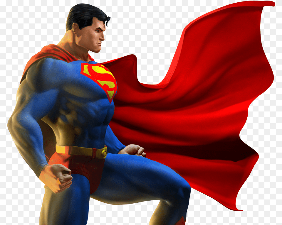 Superman Hd Image Cape, Clothing, Adult, Male Free Png Download