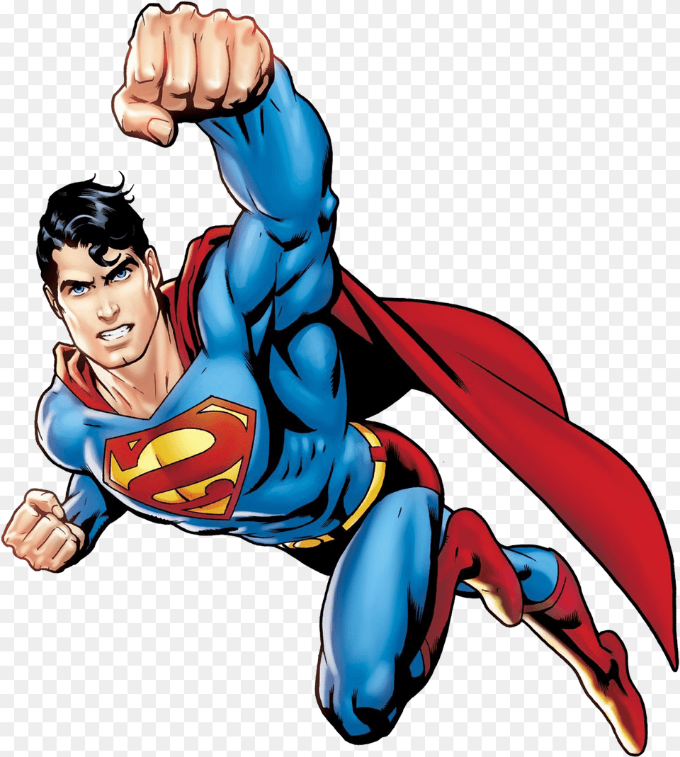 Superman Hd New, Book, Comics, Publication, Adult Free Png Download