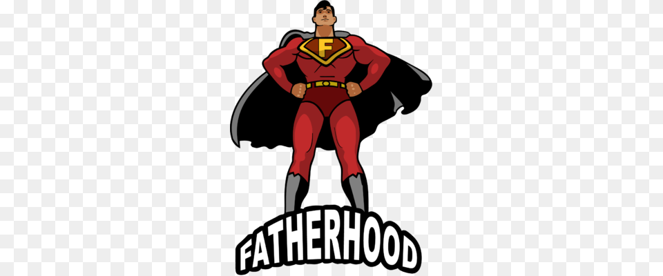 Superman Hero As A Father, Book, Comics, Publication, Adult Free Png