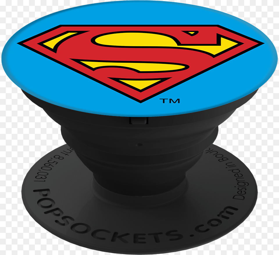 Superman Icon Superman Popsocket, Electronics Free Transparent Png