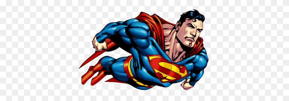 Superman Image, Book, Comics, Publication, Person Png