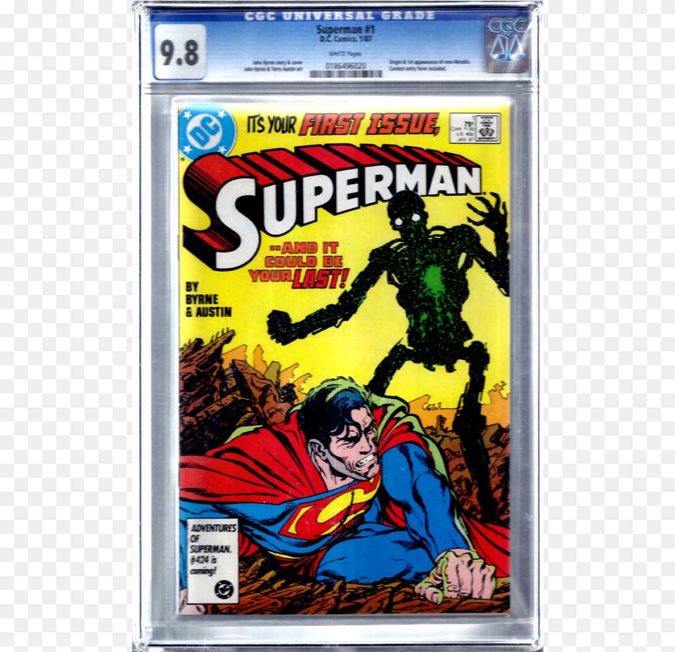Superman Issue 1 Comic Superman, Book, Comics, Publication, Person Free Png