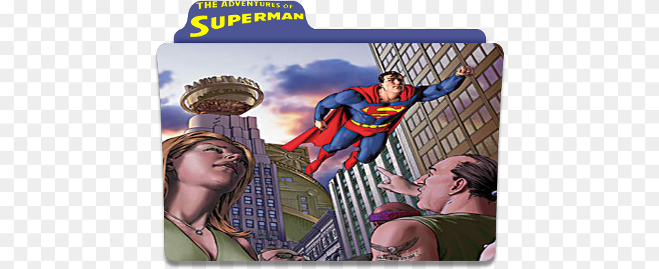 Superman Jaceu0027s Folder Icons Superman, Adult, Publication, Person, Female Free Png Download