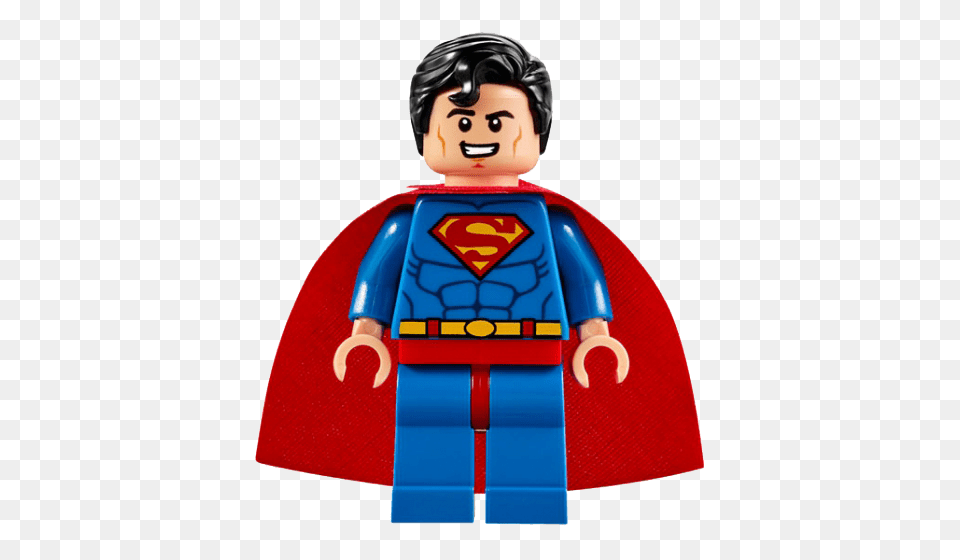 Superman Lego Hd Clipart Background, Cape, Clothing, Baby, Face Png