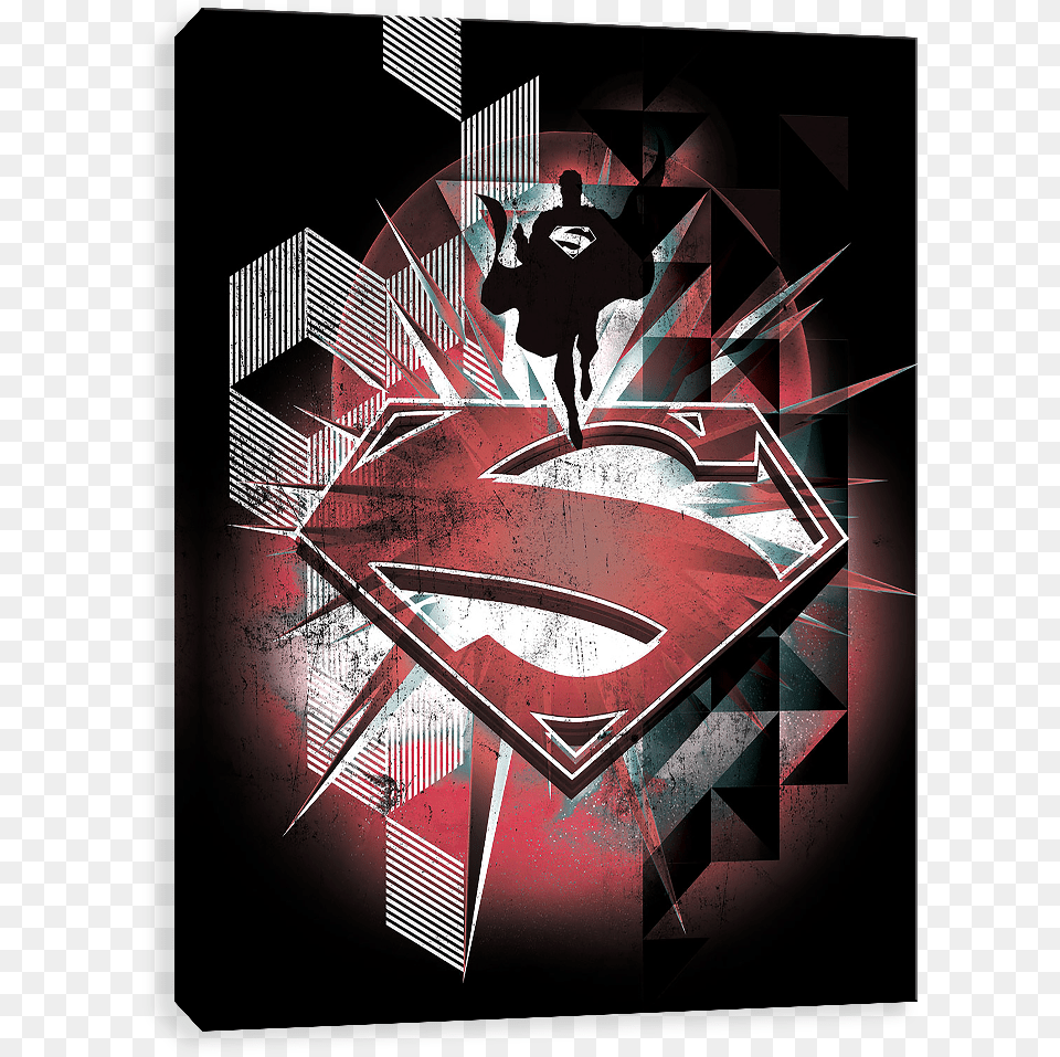 Superman Logo Burst Superman Iphone 7 Case Red Superman Pattern Skinit, Adult, Person, Man, Male Png