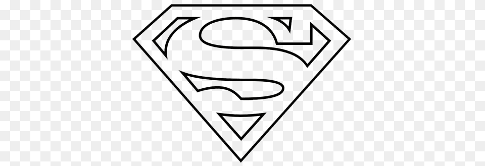 Superman Logo Clipart Black And White Superman Logo Black And White, Symbol Png