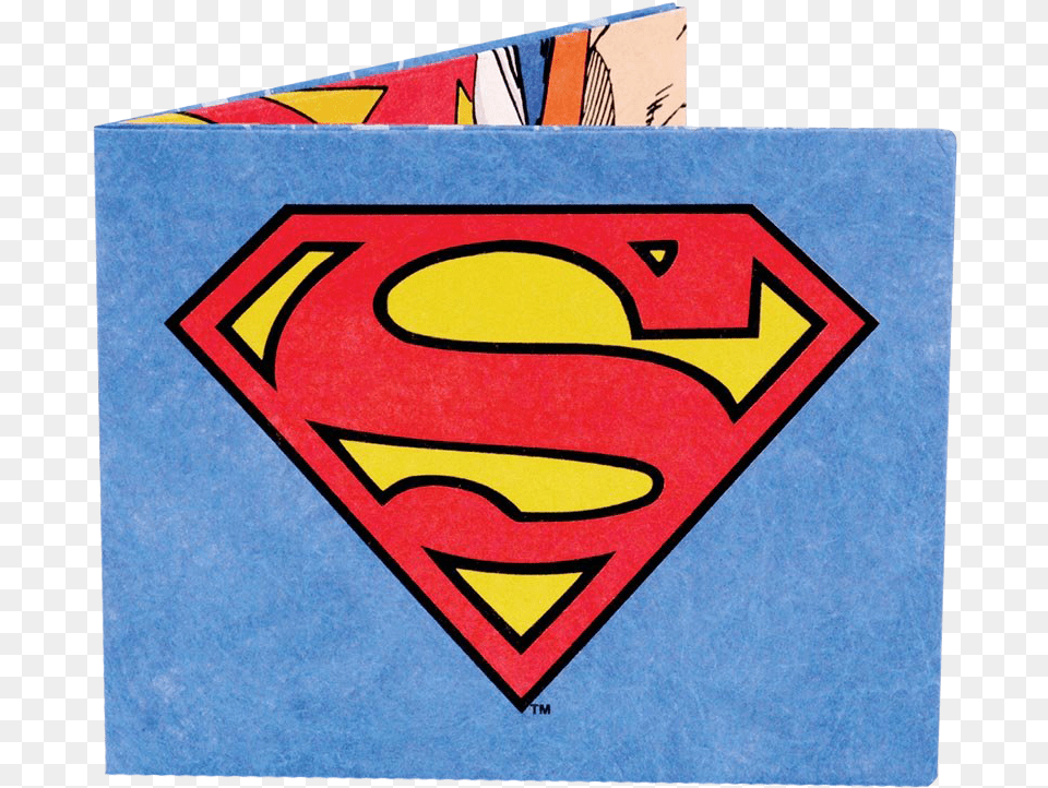 Superman Logo Mighty Wallet Logo Superman, Road Sign, Sign, Symbol Png Image