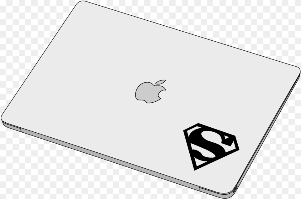 Superman Logo Sticker Superman Logo, Computer, Electronics, Laptop, Pc Free Png Download