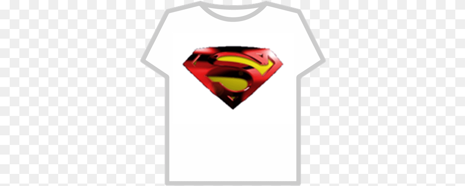 Superman Logo T Shirt Roblox Policia, Clothing, T-shirt Free Transparent Png