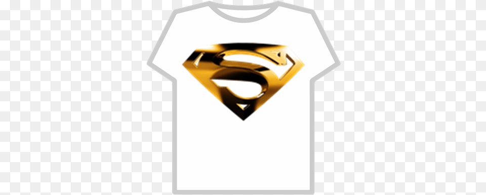 Superman Logo Transparent Roblox Black Superman Logo, Clothing, Shirt, T-shirt Free Png Download