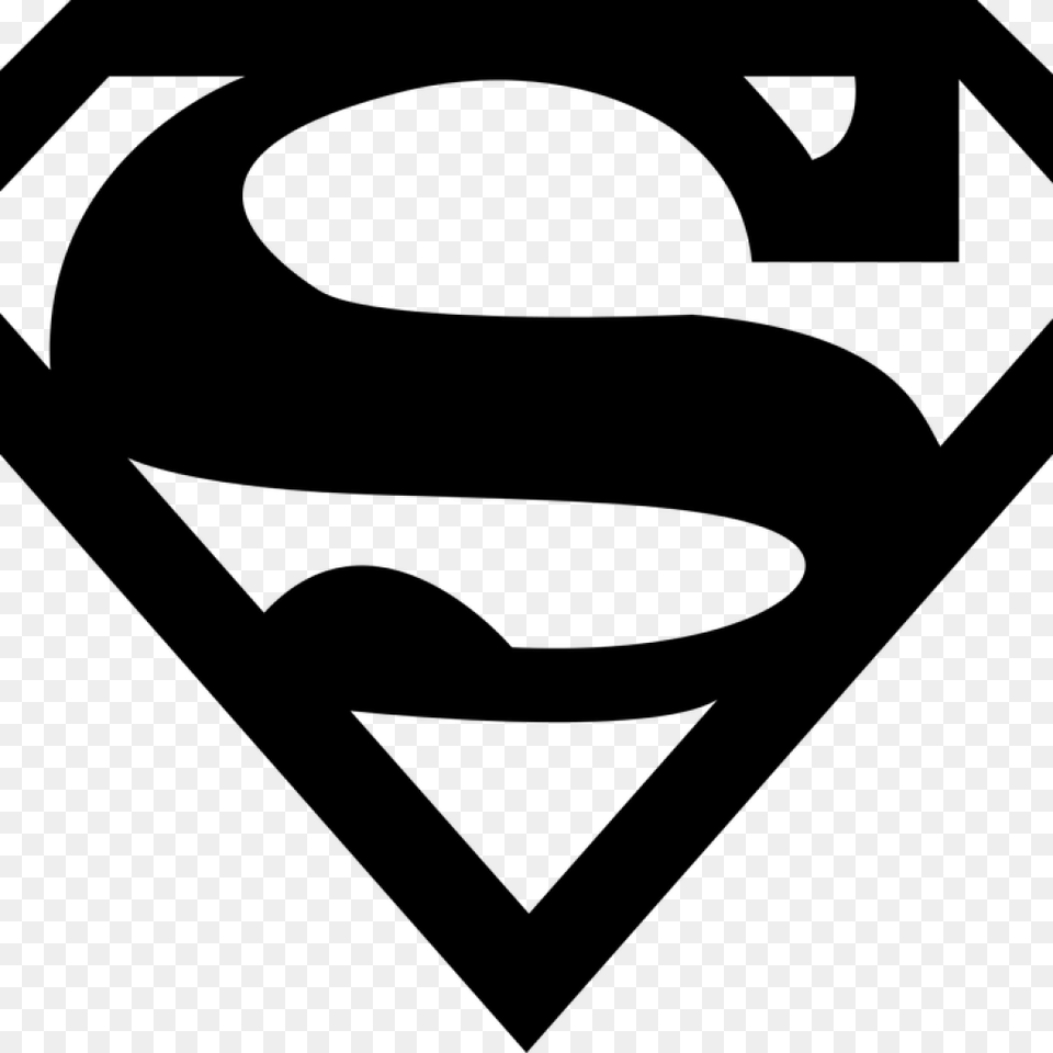 Superman Logo Vector Clipart, Gray Free Transparent Png
