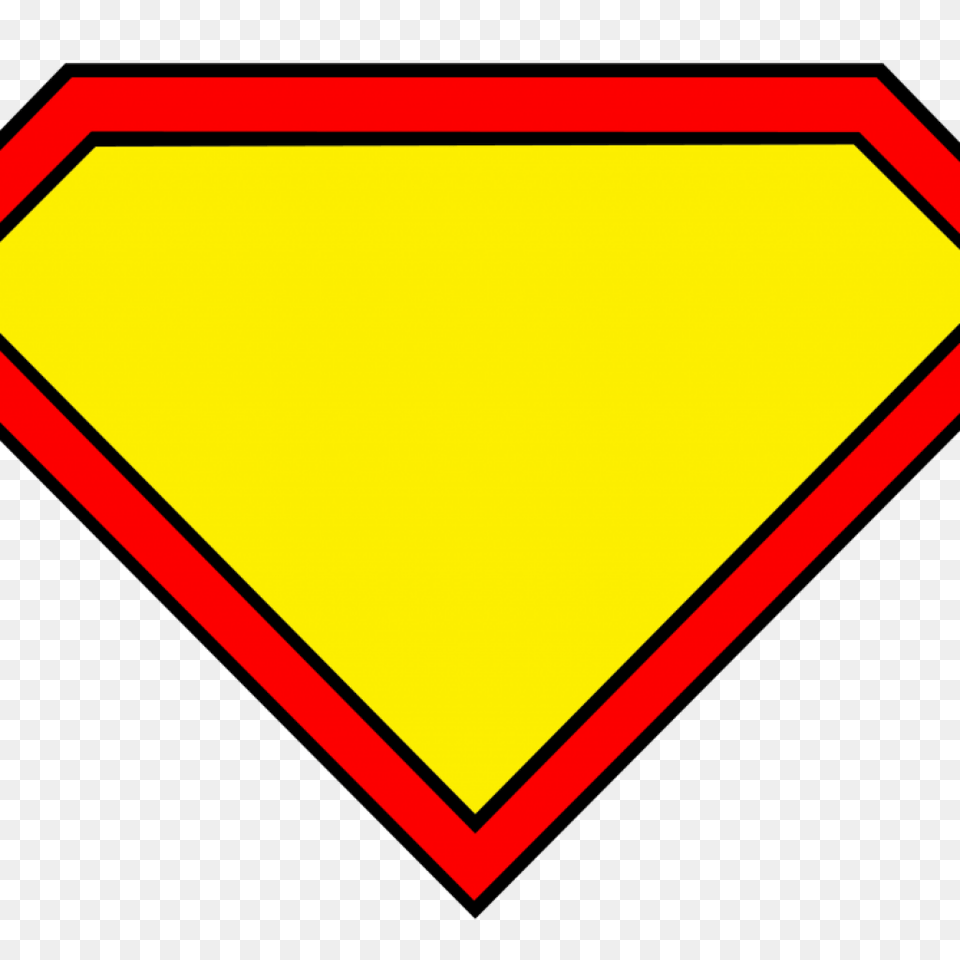 Superman Logo Vector Clipart Sign, Symbol, Road Sign Free Png Download