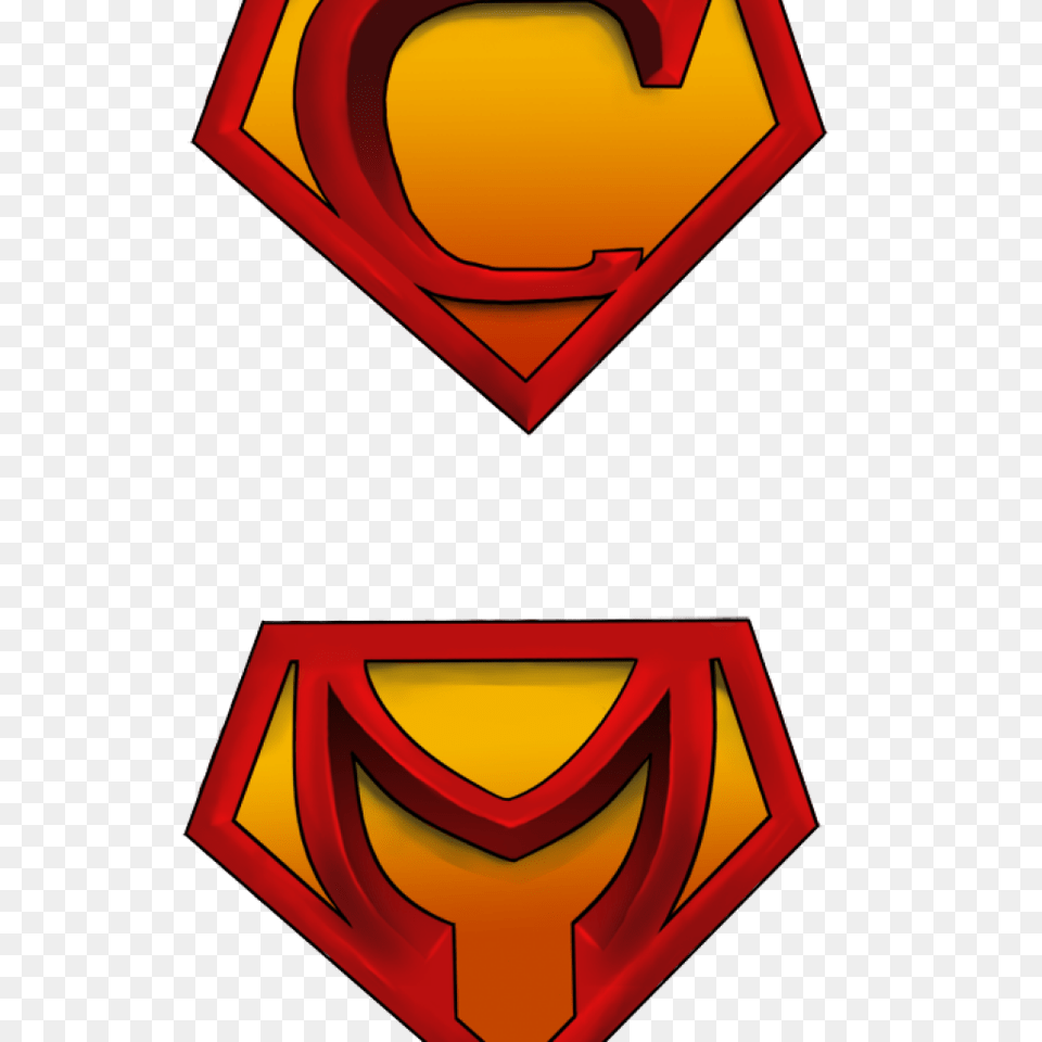 Superman Logo With Different Letters Pineapple Clipart House, Symbol, Emblem Png Image