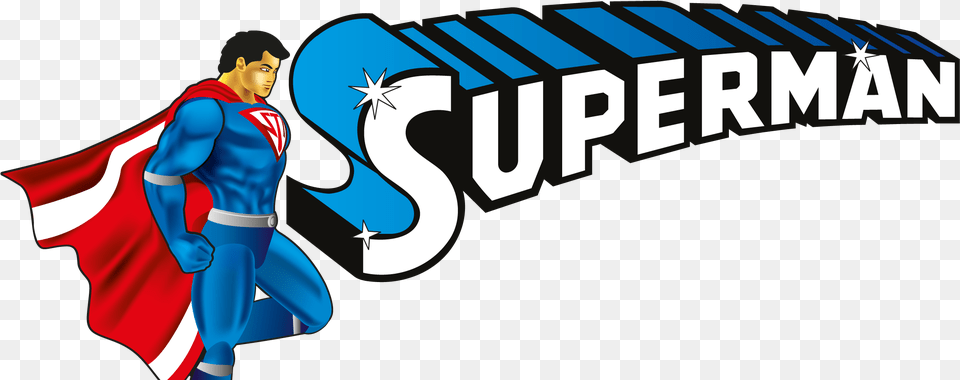 Superman Logo Words Image With No Superman Logo, Book, Comics, Publication, Person Free Transparent Png