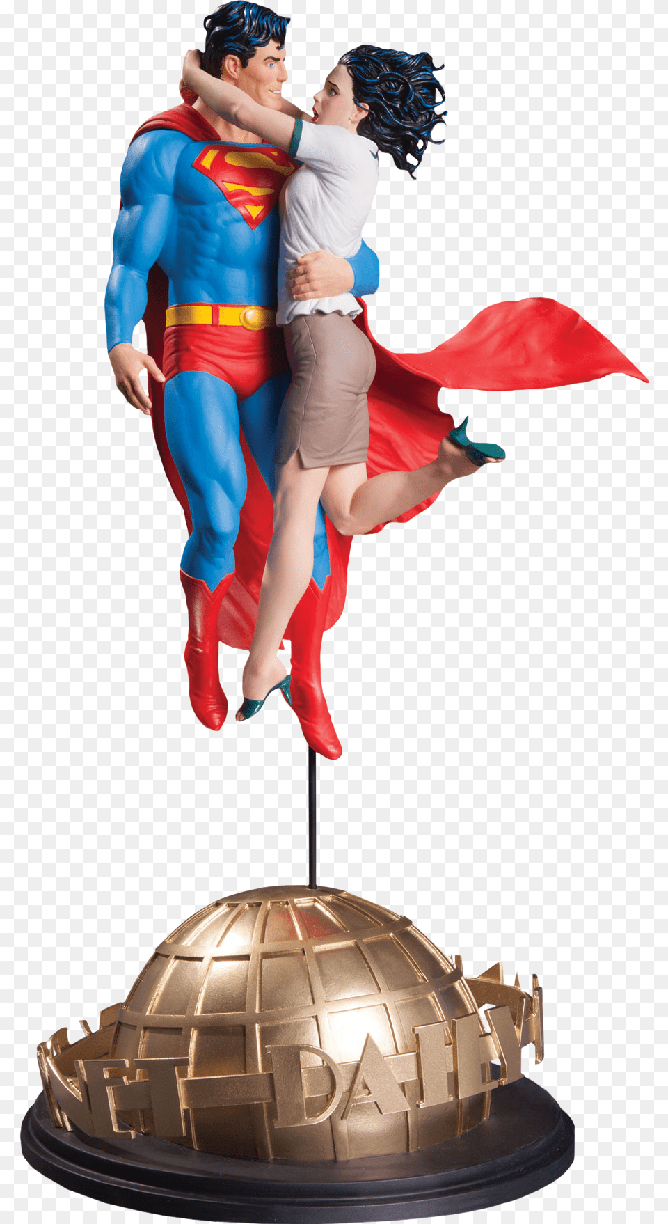 Superman Lois Lane Statue, Adult, Person, Woman, Female Png