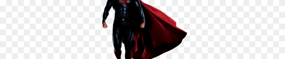 Superman Man Of Steel, Cape, Clothing, Fashion, Adult Free Png Download