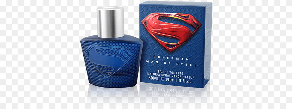 Superman Man Of Steel Eau De Toilette Natural Spray, Bottle, Cosmetics, Perfume, Aftershave Free Png Download