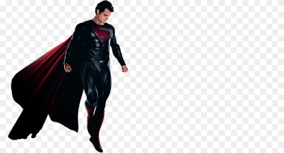 Superman Man Of Steel Henry Cavill Superman, Adult, Clothing, Long Sleeve, Male Free Png Download