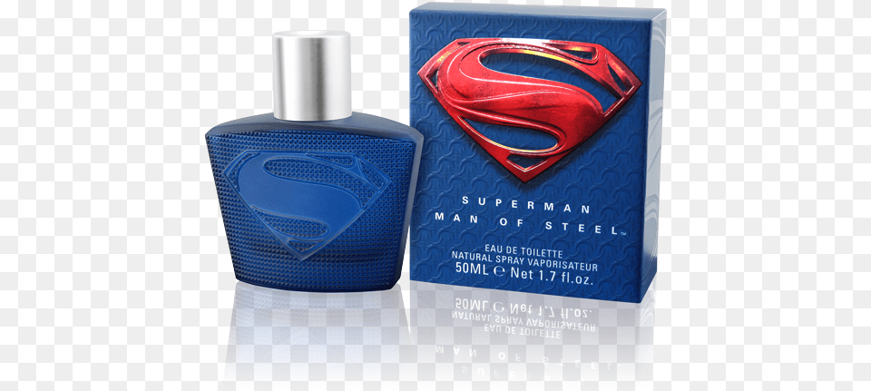 Superman Man Of Steel Parfum, Bottle, Cosmetics, Perfume, Aftershave Free Png Download