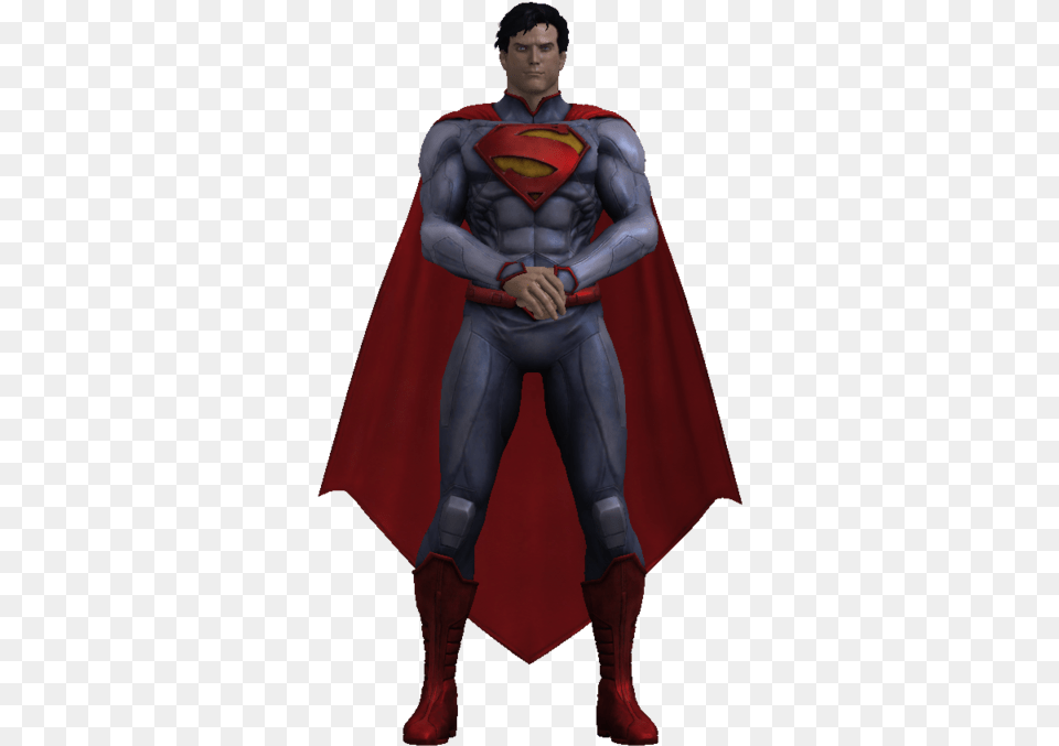 Superman New 52 Injustice God Among Us, Cape, Clothing, Adult, Male Png