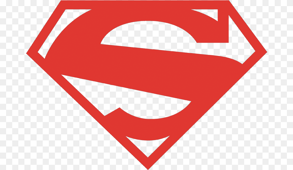 Superman New 52 Logo Clipart Superman Logo, Sign, Symbol, Road Sign Free Png