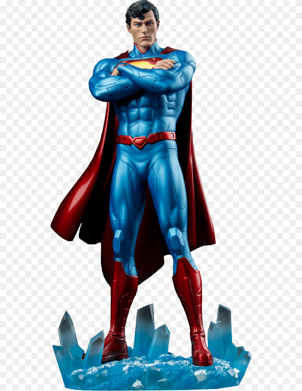 Superman New 52 Statue, Adult, Female, Person, Woman Free Png